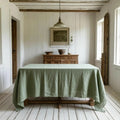Linen Soft Tablecloth - Kitchen Decor - Table Linen