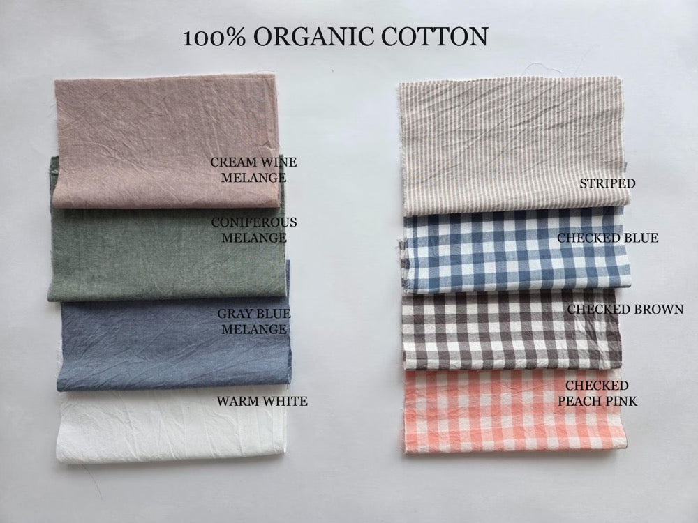 Organic Flax Shower Curtain. Bathroom Shower Panel. Douche Fabric Drape. Buttonhole & Tie Top